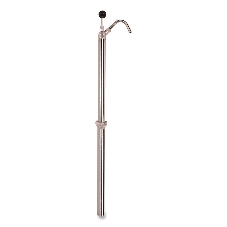 Bottle Pump, 22 oz Output, Steel, 42.5" Tall, Chrome, 6/Carton