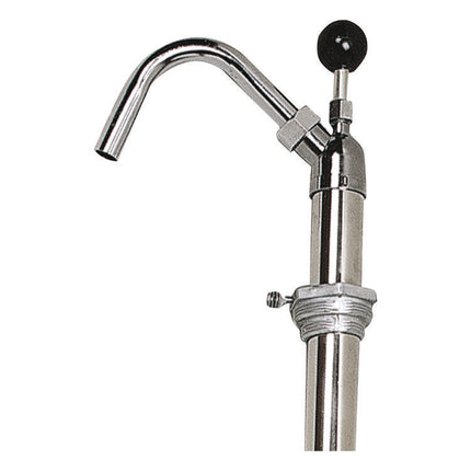 Bottle Pump, 22 oz Output, Steel, 42.5" Tall, Chrome, 6/Carton