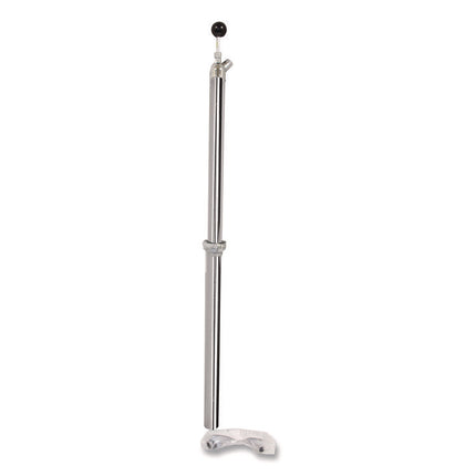 Bottle Pump, 22 oz Output, Steel, 42.5" Tall, Chrome, 6/Carton