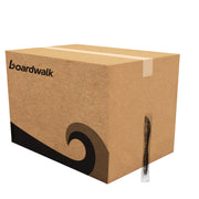 Heavyweight Wrapped Polypropylene Cutlery, Knife, Plastic, Black, 1,000/Carton