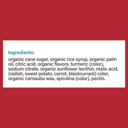 Organic Giggles, Assorted Flavors, 2 oz Bag, 12/Carton