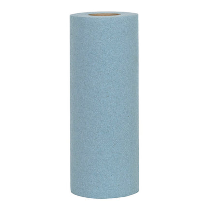 TOOLBOX Blue Shop Towels, 1-Ply, 11 x 9.4, Blue, 55 Sheets/Roll, 30 Rolls/Carton