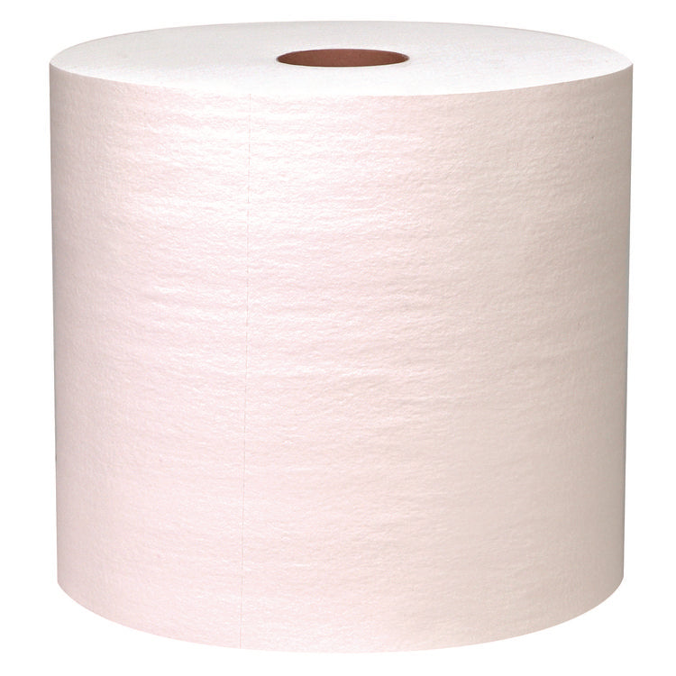 TOOLBOX Z300 Wipers, 1-Ply, 12.5 x 12, White, 950 Sheets/Roll