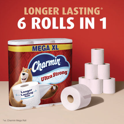 Ultra Strong Bathroom Tissue, Septic Safe, 2-Ply, White, 330 Sheets/Roll, 6 Rolls/Pack, 3 Packs/Carton