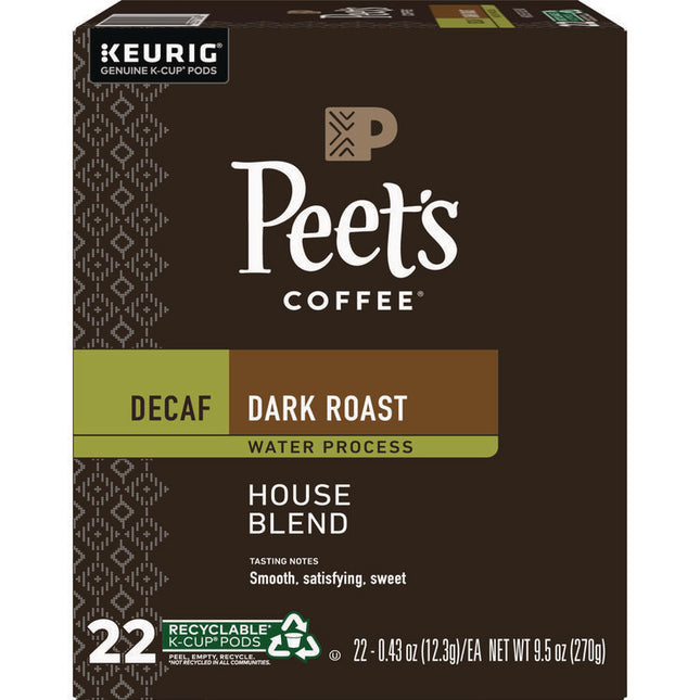 House Blend Decaf K-Cups, 22/Box