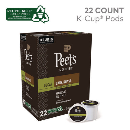 House Blend Decaf K-Cups, 22/Box