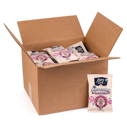 Himalayan Pink Salt Organic Popcorn, Salt, 0.46 oz Bag, 24/Carton