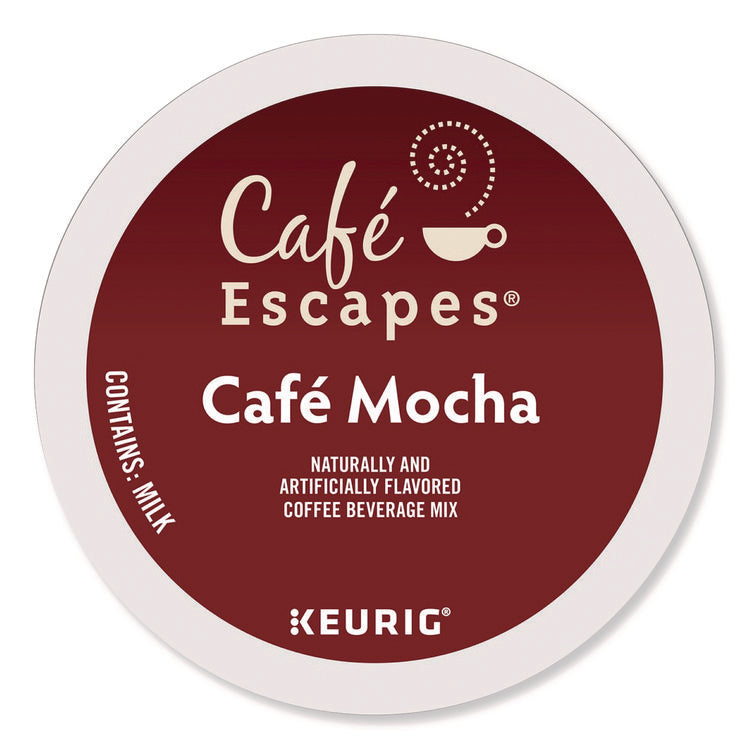 Cafe Escapes Mocha K-Cups, 24/box