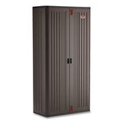 Mega Tall Storage Cabinet, 40 x 20.25 x 80.25, Gray