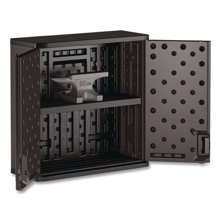 Wall Storage Cabinet, 30 x 12 x 30.25, Gray