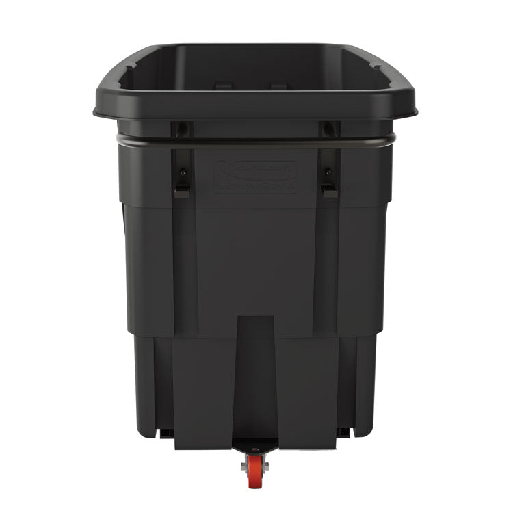 0.75 cu yd Light Duty Tilt Truck, 750 lb Capacity, Black