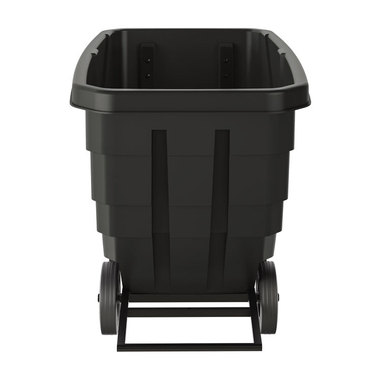 0.75 cu yd Light Duty Tilt Truck, 750 lb Capacity, Black