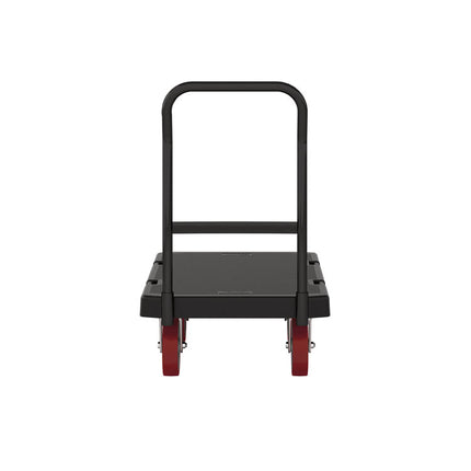 Resin Platform Truck, 1,600 lb Capacity, 24" x 36", Black