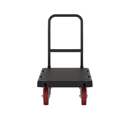 Resin Platform Truck, 1,600 lb Capacity, 24" x 36", Black