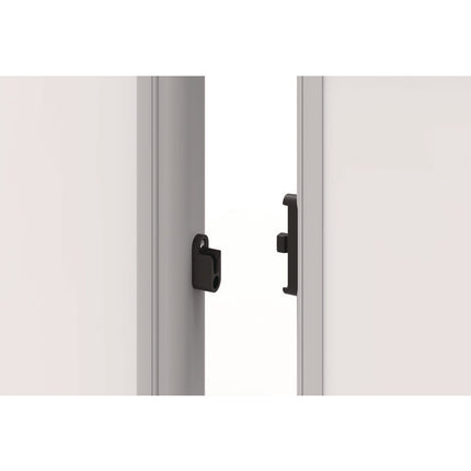 Mobile Collaboration Station Whiteboard with 4 Attachable Marker Boards, 40.4" x 48.6", White Surface, Silver Aluminum Frame