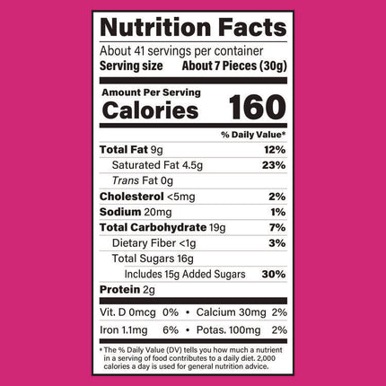 Milk Chocolate Covered Cashews, 44 oz Jar