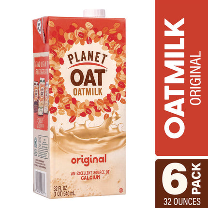 Original Oat Milk Cartons, 32 oz Carton, 6/Carton