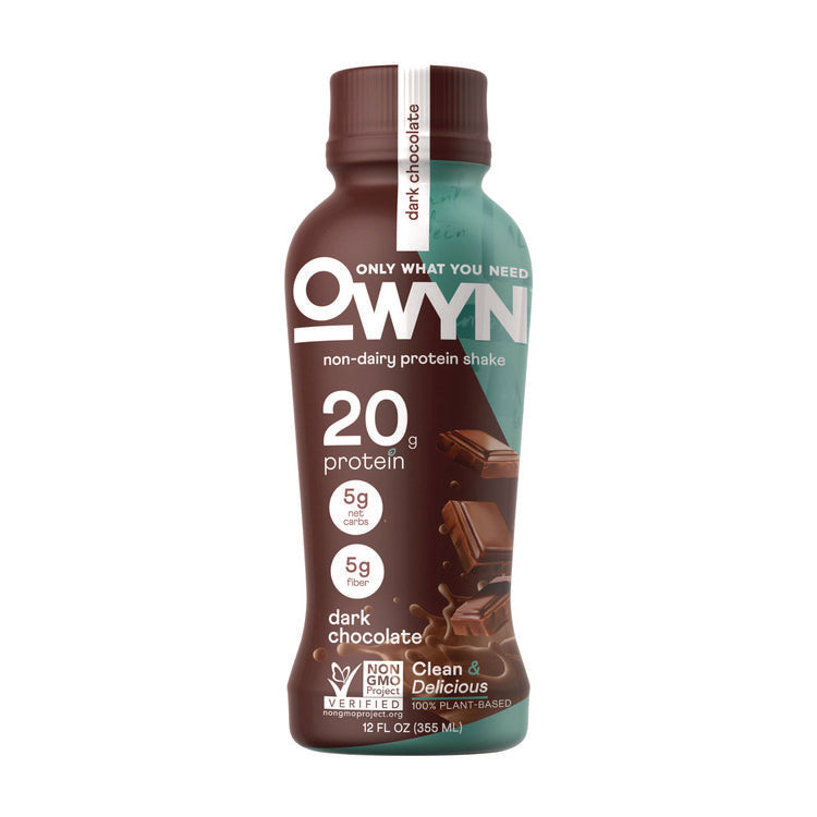 20 g Protein Drink, Chocolate, 12 oz Bottle, 12/Carton