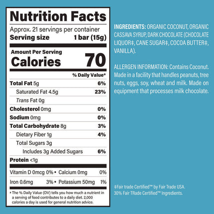 Dark Chocolate Coconut Minis and PB Cups Variety, 11.1 oz Bag (Dk Chocolate Coconut), 10.05 oz Bag (Dk Chocolate PB), 2/CT