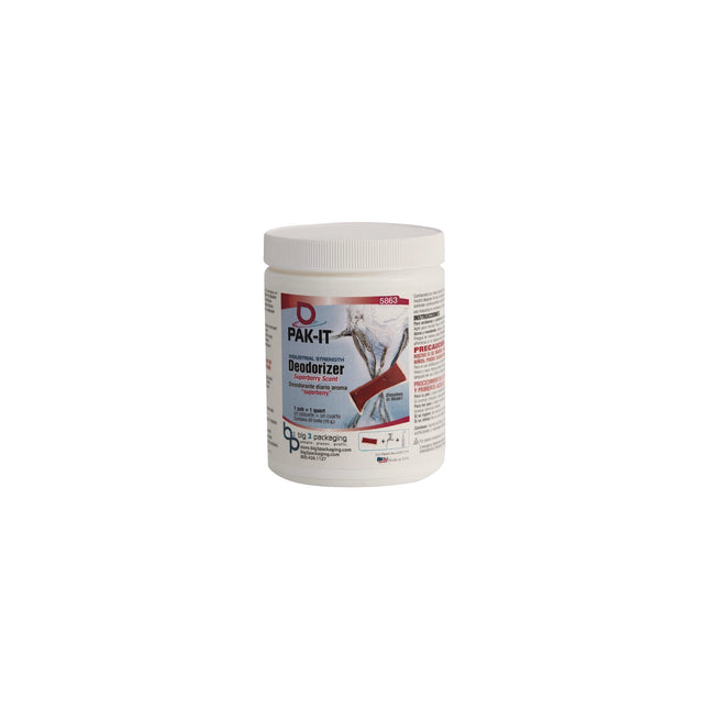 Industrial-Strength Deodorizer, Superberry, 0.35 oz Packets, 20 Packets/Jar, 12 Jars/Carton