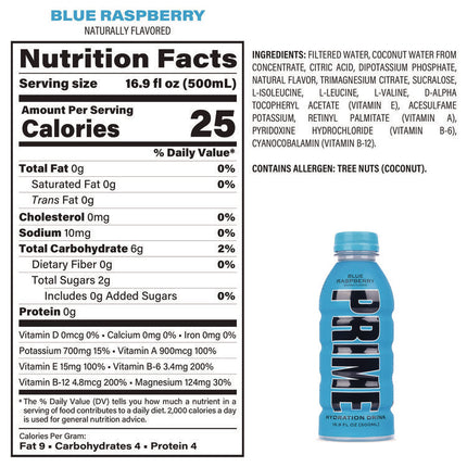 Hydration Drink Variety Pack, Assorted Flavors, 6.9 oz Bottle, 15/Carton
