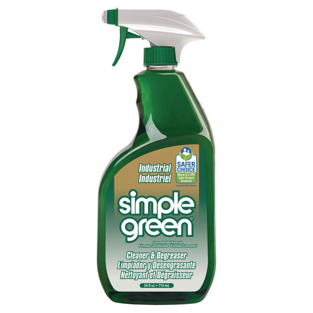 Industrial Cleaner And Degreaser, Concentrated, 24 Oz Spray Bottle