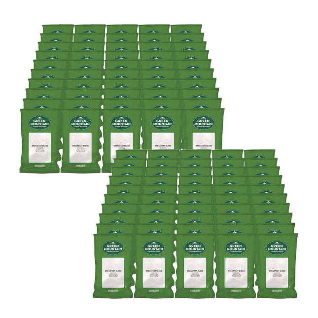 Breakfast Blend Coffee Fraction Packs, 2.2 Oz, 100/carton