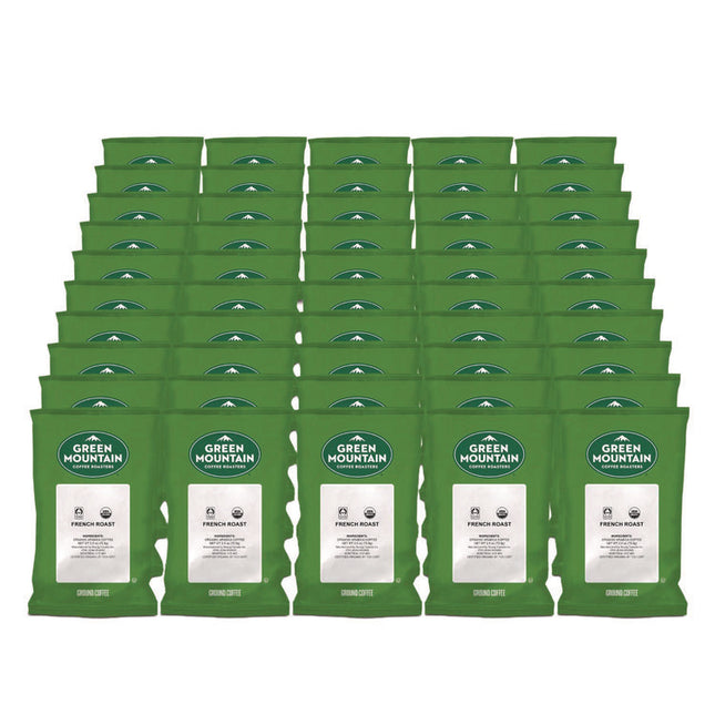 French Roast Coffee Fraction Packs, 2.2oz, 50/carton
