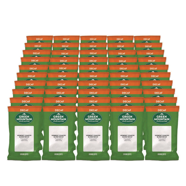 Vermont Country Blend Decaf Coffee Fraction Packs, 2.2oz, 50/carton