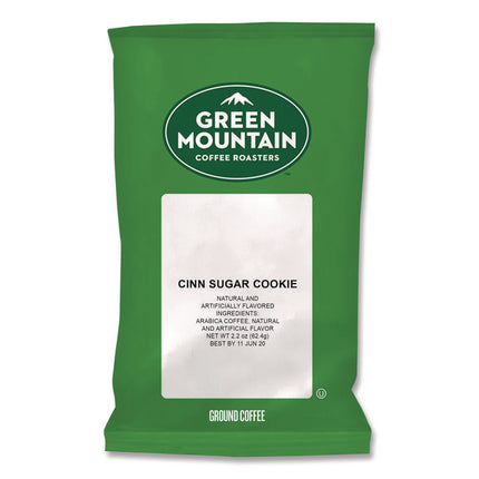 Cinnamon Sugar Cookie Coffee Fraction Packs, 2.2 Oz, 50/carton