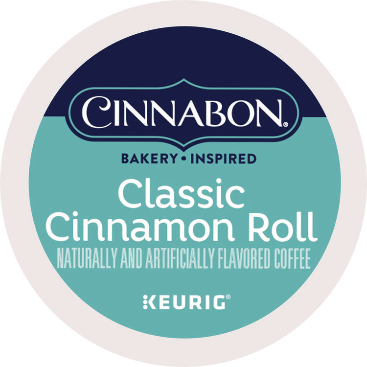 Cinnabon Classic Cinnamon Roll Coffee K-Cups, 24/box