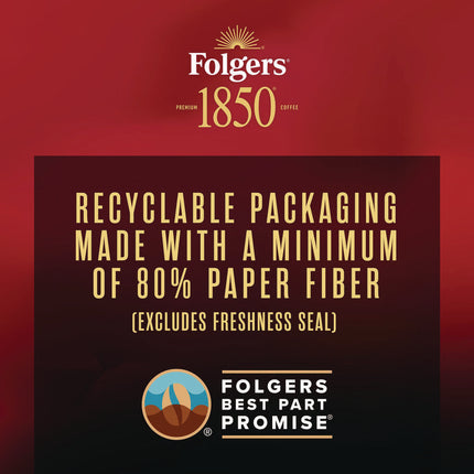 Coffee, Black Gold, 12 oz Bag, 6/Carton