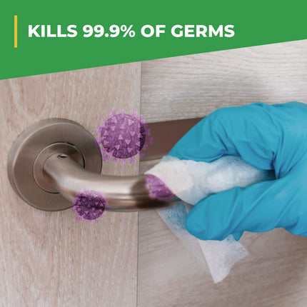 Clean Finish Disinfectant Cleaner, Herbal, 1 gal Bottle, 4/Carton