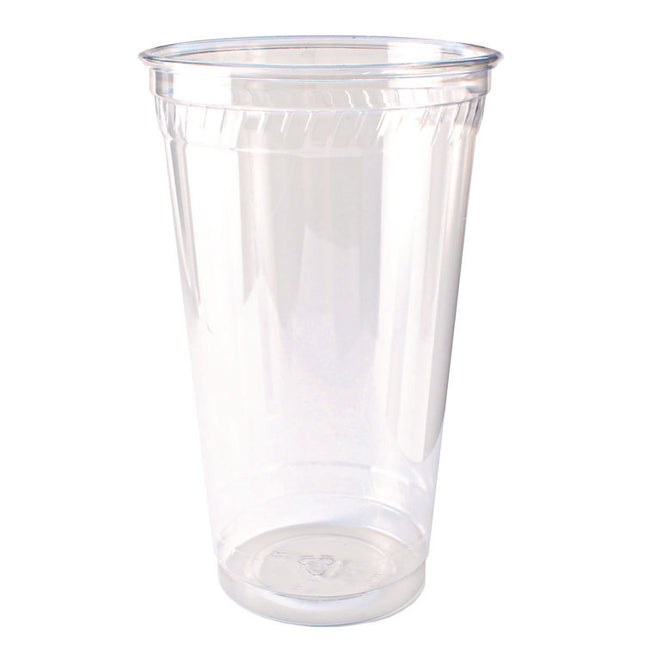 Kal-Clear PET Cold Drink Cups, 32 oz, Plastic, Clear, 25/Sleeve, 12 Sleeves/Carton