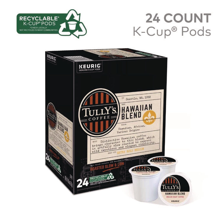 Hawaiian Blend Coffee K-Cups, 24/box