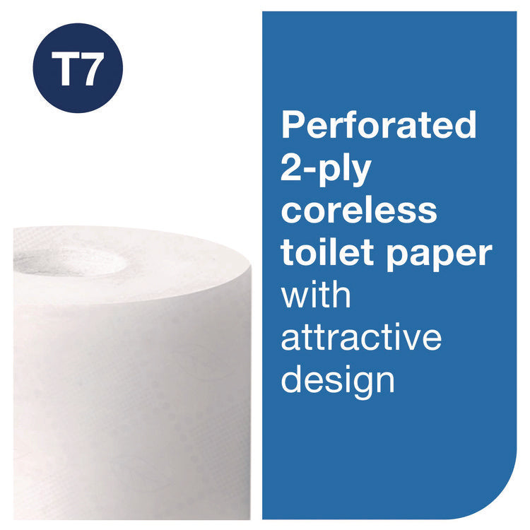 Advanced Coreless High Capacity Bath Tissue, 2-Ply, White, 1,000 Sheets/Roll, 12 Rolls/Carton