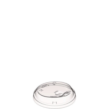 Prima Strawless Plastic Lids, Fits 12 oz to 26 oz Cold Cups, Clear, 100/Sleeve, 10 Sleeves/Carton