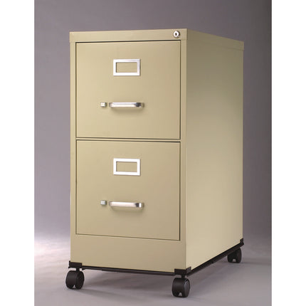 File Caddy, 400 lb Capacity, 16.6 x 11.4 x 4, Black