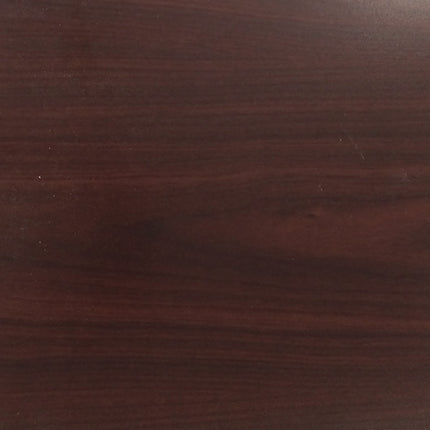 Executive Double Pedestal Steel Desks., 60" x 30" x 29.5", Mahogany/Charcoal