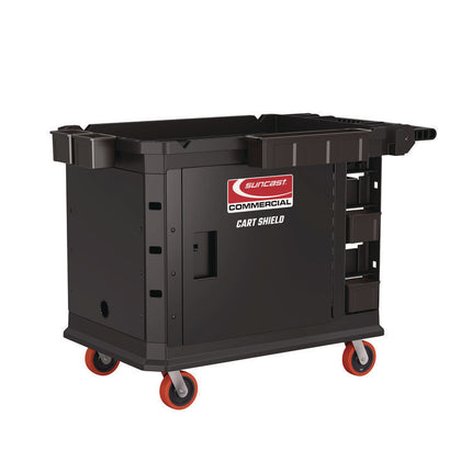 Utility Cart Shield, 26" x 45" for PUCSD2645, PUCHD2645, Steel, Black