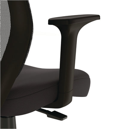 Alera Wessex Drafting Stool, Mesh Back, Supports Up to 275 lb, 27.95 to 33.66 Seat Height, Black Seat, Black Back, Black Base