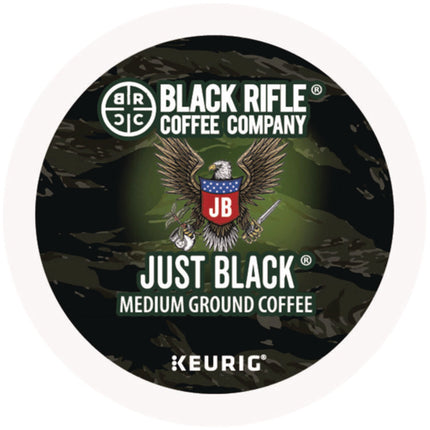 Just Black Coffee K-Cups, 22/Box
