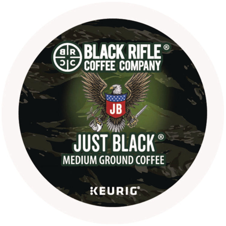 Just Black Coffee K-Cups, 22/Box