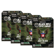Just Black Coffee K-Cups, 88/Carton