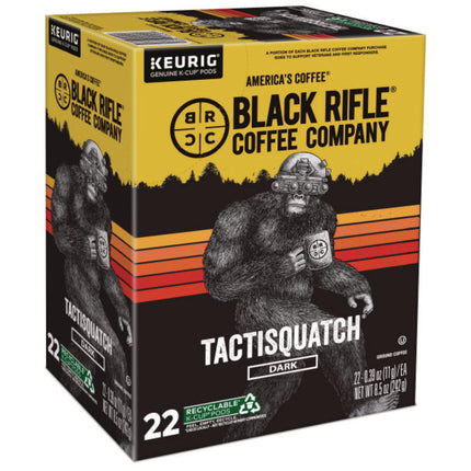 Tactisquatch Coffee K-Cups, 22/Box