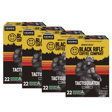 Tactisquatch Coffee K-Cups, 88/Carton