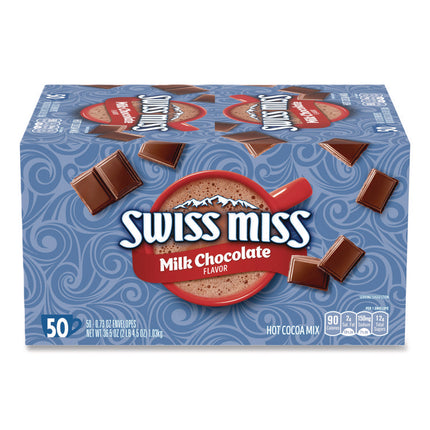 Hot Cocoa Mix, Regular, 0.73 oz. Packets, 50 Packets/Box