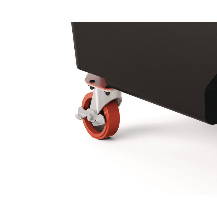 1.5 cu yd Heavy Duty Tilt Truck, Forkliftable Frame, 2,200 lb Capacity, Black