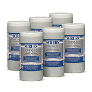 Stainless Steel Cleaner Towels, 1-Ply, 9.75 x 10.5, Lemon Scent, 30/Canister, 6 Canisters/Carton