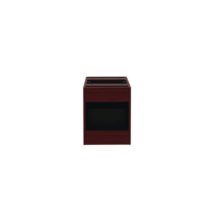 Alera Valencia Series Hanging Pedestal File, Left/right, 2-Drawers: Box/file, Legal/letter, Mahogany, 15.63" X 20.5" X 19.25"